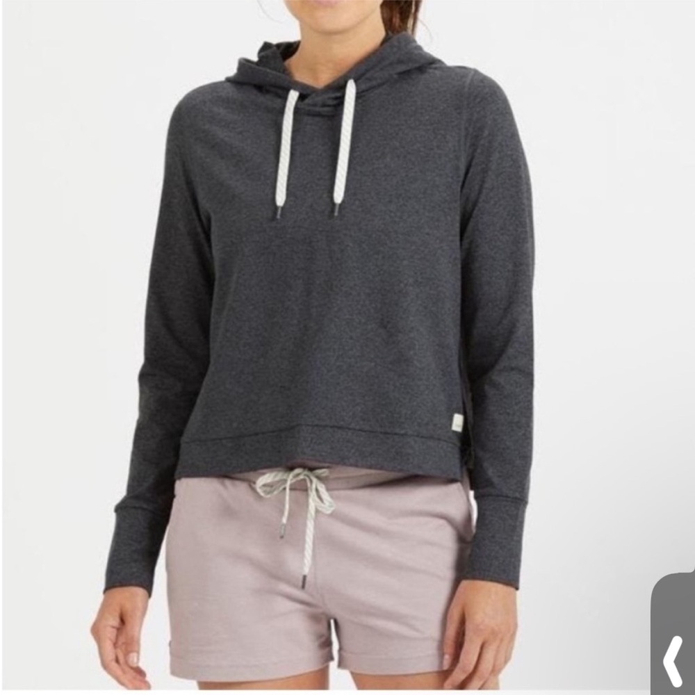 Vuori Dark Gray Hoodie